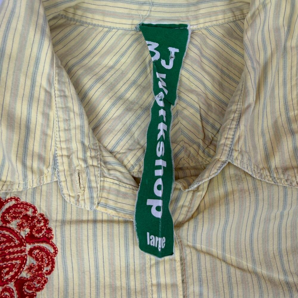 Johnny Was 3J Workshop Stripe Shirt – Size Large - Picture 3 of 5